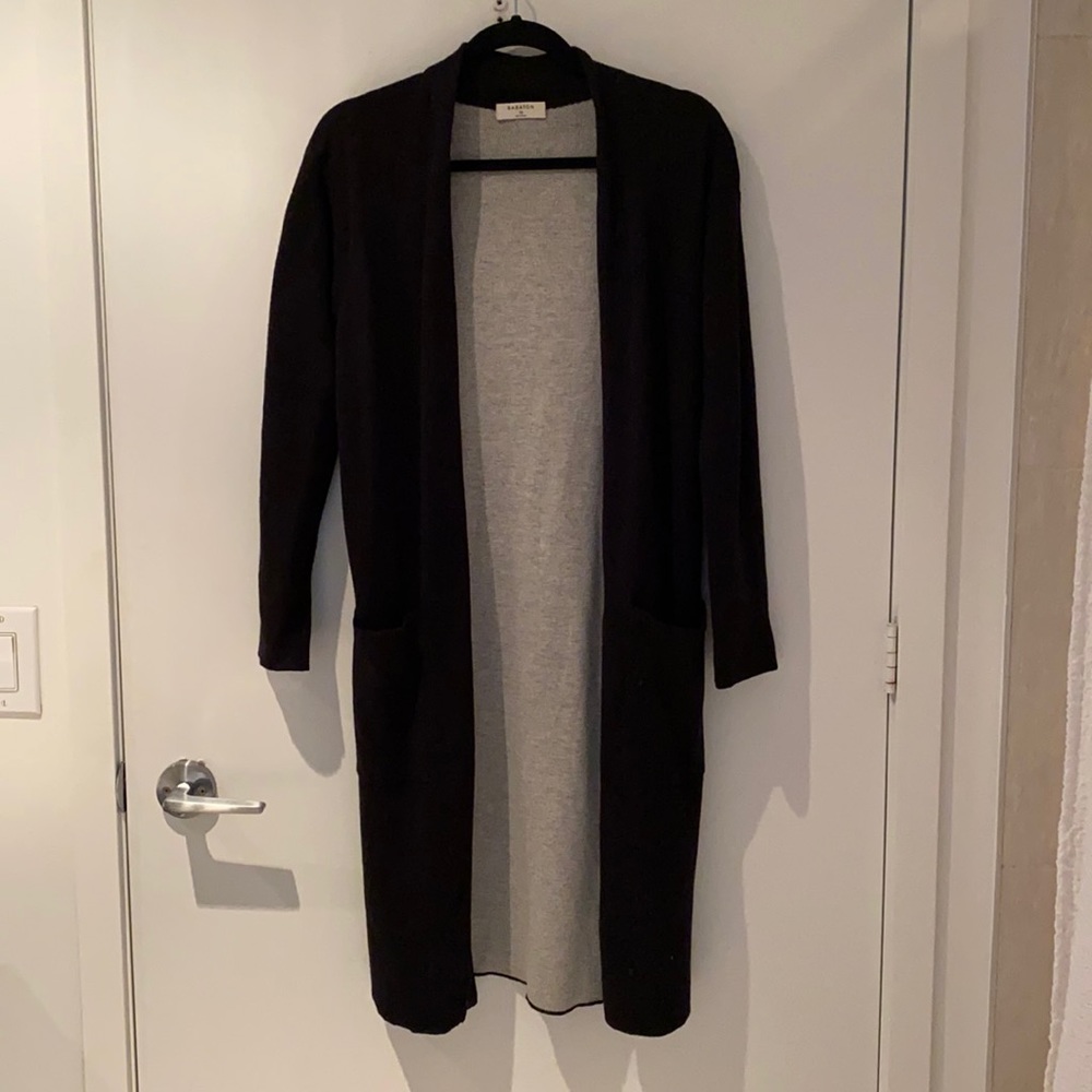 Babaton Lance Cardigan- black/ gray
